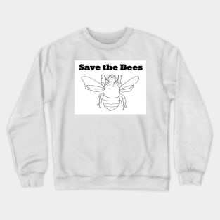 Save the Bees! Crewneck Sweatshirt